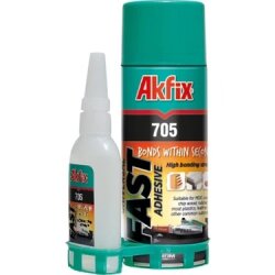 Akfix 705 Hızlı Yapıştırıcı 400 ml + 100 gr Mdf Kit - 2