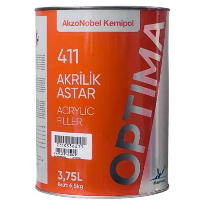 Akzo Nobel Kemipol Optima 411 Akrilik Astar 3,75 Litre - 1