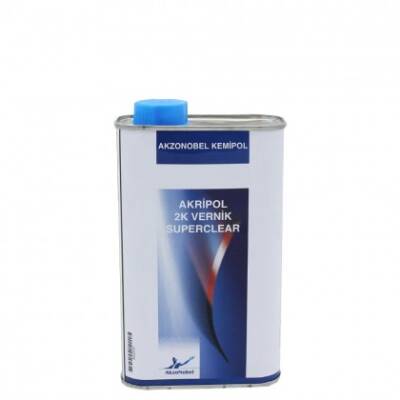 Akzo Nobel Kemipol Akripol Super Clear 2K Akrilik Vernik 1 Litre - 1