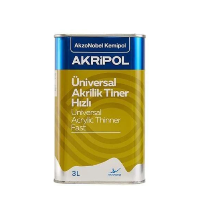 Akzo Nobel Kemipol Akripol Universal Akrilik Tiner Hızlı 1 Litre - 1