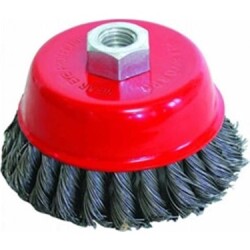 Burgulu Çanak Tel Fırça 100 mm (Paket = 10 Adet) - Diğer