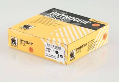 Indasa P 360 Kum Hookit Zımpara 150 mm 6 Delik Rhynogrip Plus Disc (Paket = 50 Adet) - 2