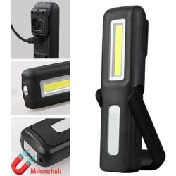 Klaus İş Feneri 3+3W 200 Lumen 1200 MAH Mıknatıslı - 2