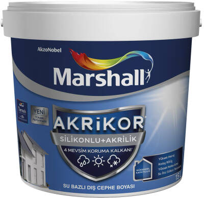 Marshall Akrikor Dış Cephe Boyası 7,5 lt - 1