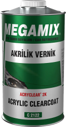 Megamix 2K Akrilik Vernik 1 litre - 1