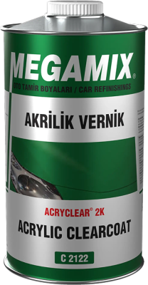 Megamix 2K Akrilik Vernik 1 litre - 1