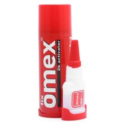 Omex Mdf Kit Hızlı Yapıştırıcı 200 ml + 35 ml - 1