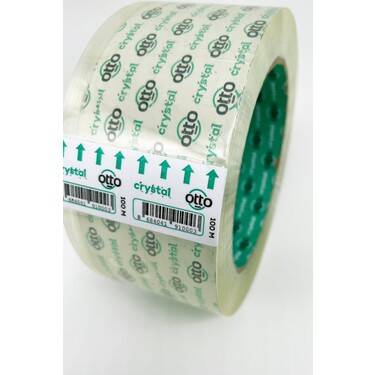 Otto Crystal Bant 48x100mt Super Clear Ultra Şeffaf Koli Ambalaj Bandı - 2