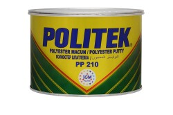 Politek Çelik Macun PP210 Polyester Macun 2700 gr (Koli = 6 Adet) - 1