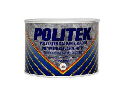 Politek Galvaniz Macun PP220 Alüminyum Macun 2700 Gr (Koli = 6 Adet) - 1