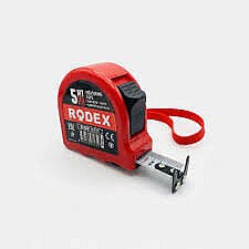 Rodex 10m x 25mm Kurt Ağızlı Mıknatıslı Şerit Metre - Rodex