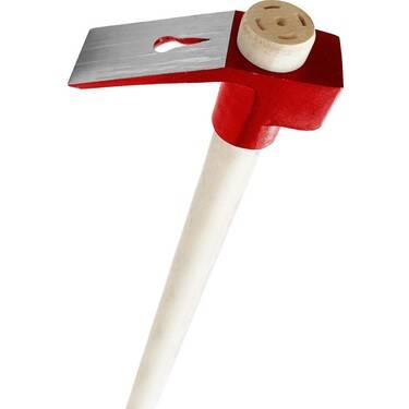 Rodex Ahşap Saplı Çelik Dövme Keser KEBO3TV - 1