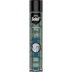 Selsil Poliüretan Montaj Köpüğü 750 ml / 600 Gr 2619 (Koli = 16 Adet) - 1