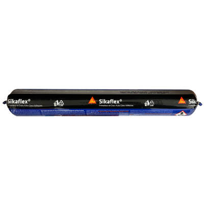 Sikaflex® SOLO Siyah 600 ml Sosis Astarsız Yapıştırıcı (Koli = 20 Adet) - 1