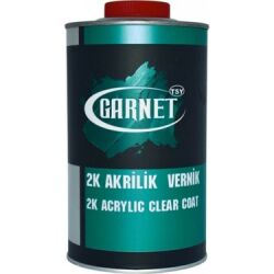 Sintaş Garnet 2K Akrilik Vernik 1 Litre - 1