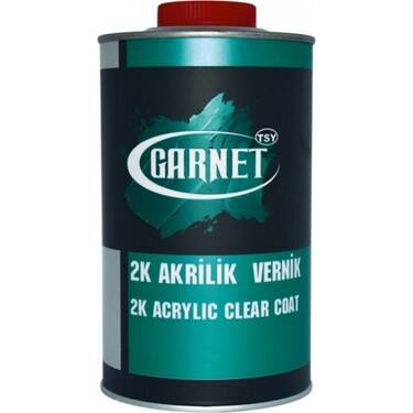 Sintaş Garnet 2K Akrilik Vernik 1 Litre - 1