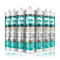 Sista Universal Silikon Beyaz 280 ml (Koli = 20 Adet) - 2