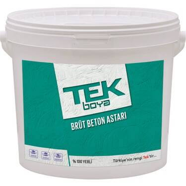 Tek Boya Brüt Beton Astarı 3/1 (Koli = 4 Adet) - 1