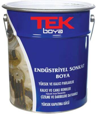 Tek Boya Endüstriyel Son Kat Boya Parlak Siyah 1/1 - 1