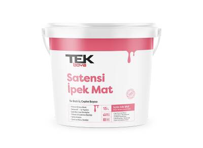 Tek Boya Satensi İpek Mat İç Cephe Boyası 12,5 lt