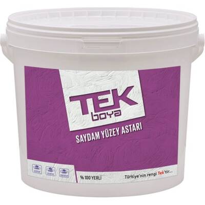 Tek Boya Saydam Yüzey Astar 2,5 lt (Koli = 4 Adet) - 1