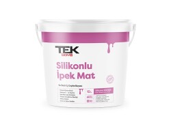 Tek Boya Silikonlu İpek Mat İç Cephe Boyası 12,5 lt
