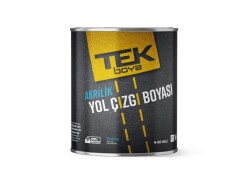 Tek Boya Akrilik Yol Çizgi Boyası 12 lt