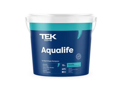Tek Boya AQUALIFE Su Bazlı Ahşap Koruyucu Vernik 15 lt