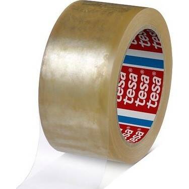 Tesa Doğal Kauçuk Koli Bandı 45x100m Şeffaf 4263 Ambalaj Bandı - 1