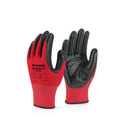 Violent VIOZEBRA-10 Kırmızı 2512 İş Eldiveni - Violent