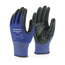 Violent VIOZEBRA-10 Mavi 2512 İş Eldiveni - Violent