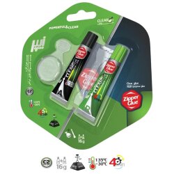 Zipper Glue İran Malı Çift Karışımlı Yapıştırıcı 16 Gr Şeffaf - Zipper